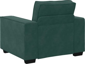 vidaXL Sofa Fotel Ciemnozielony 59 cm Aksamit 6