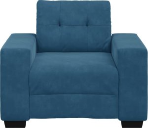 vidaXL Sofa Fotel Niebieski 59 cm Aksamit 4