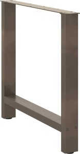 vidaXL Nogi do stolika kawowego 2 szt. 70x(72-73) cm 4