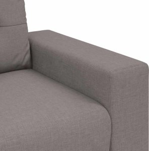 vidaXL Fotel, taupe, 59 cm, obity tkaniną 7