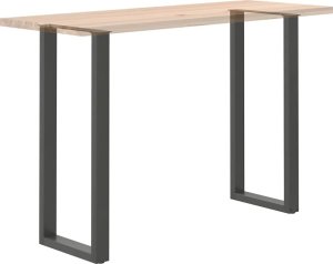 vidaXL Nogi do stolika kawowego 2 szt. antracyt 50x(110-111) cm stal 8