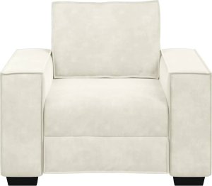 vidaXL Sofa Fotel Kremowy 59 cm Aksamit 4