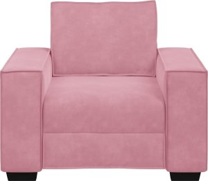 vidaXL Sofa Fotel Różowy 59 cm Aksamit 4