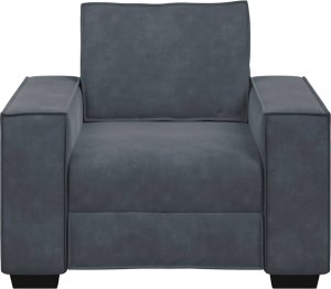 vidaXL Sofa Fotel Ciemnoszary 59 cm Aksamit 4