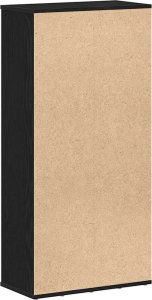 vidaXL Regał biblioteczny, czarny dąb, 50x25x104 cm 7