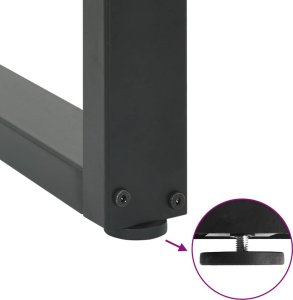 vidaXL Nogi do stolika kawowego, 3 szt., stal, 70x(72-73) cm 9