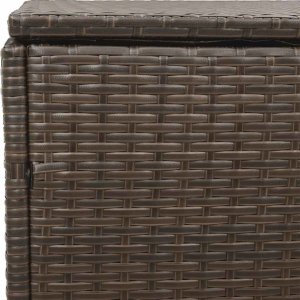 Skrzynia ogrodowa vidaXL Skrzynia ogrodowa do przechowywania brązowa 220x50x58 cm 8