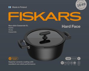 Fiskars Hard Face garnek 5L 5