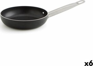 Patelnia Quid Pro Chef Czarny Metal Stal  24 cm (6 Sztuk) 1