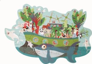 Puzzle 40 konturowe Arka 1