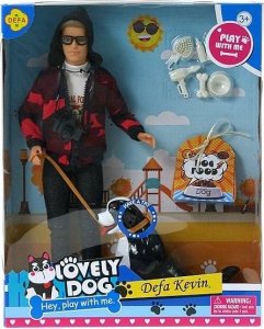 Lalka Kevin z z psem szczekającym 1