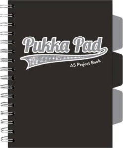 Project Book Black A5/100K kratka czarny (3szt) 1