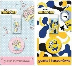 Gumka + temperówka na blistrze Minionki 1