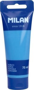 Farba akrylowa w tubce 75ml błękit karaibski MILAN 1