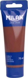 Farba akrylowa w tubce 75ml ziemisty brąz MILAN 1