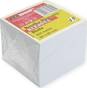 Kostka biurowa biała 85x85x70mm 800K 1