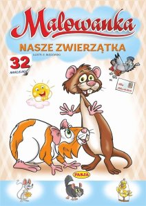 Malowanka - Nasze zwierzątka 1