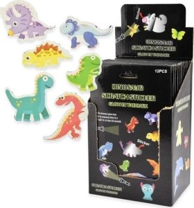 Naklejki zdrapki świecące w ciemności Dinozaury 1
