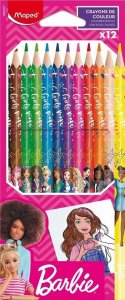 Kredki Barbie 12szt MAPED 1