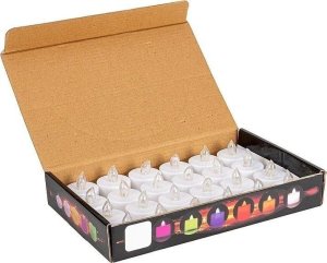 Lampka świeca LED 3,5x3,5cm (24szt) 1