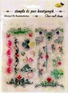 Stemple kreatywne 14,5x17cm ornament 1 1