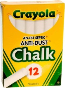 Kreda biała anti-dust Crayola 12szt 1