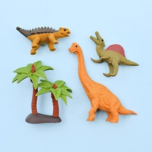 Zestaw gumki do ścierania puzzle Dinosaurs 2 1