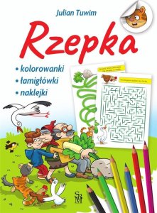 Rzepka. Kolorowanki, łamigłówki, naklejki 1