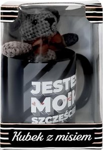 Kubek z misiem Jesteś moim szczęściem 1