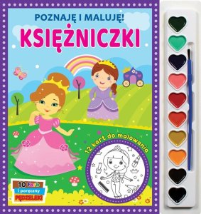 Poznaję i maluję - Księżniczki 1