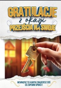 Karnet Gratulacje Nowy dom/mieszkanie 1
