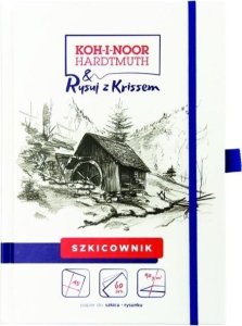Szkicownik A5/60K 90g Rysuj z Krissem 1