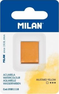 Farba akwarelowa w kostce musztardowy MILAN 1