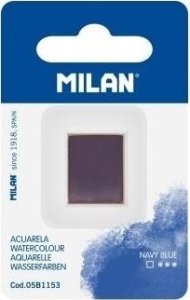 Farba akwarelowa w kostce granatowy MILAN 1