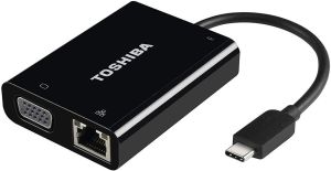 Stacja/replikator Toshiba USB-C TO VGA/LAN (PA5273U-1PRP) 1