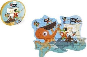 Puzzle 29 konturowe Piraci 1