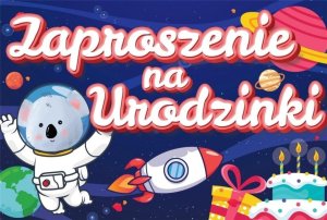 Zaproszenie Urodziny (10szt) 1