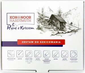 Zestaw do szkicowania Rysuj z Krissem 1