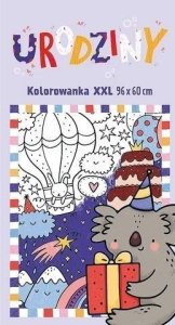 Kolorowanka XXL. Urodziny 1