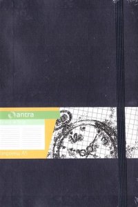 Notes A5 Linia Impresja granatowy 1