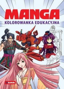 Manga. Kolorowanka edukacyjna 1