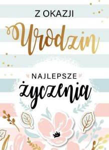 Karnet Urodziny 1