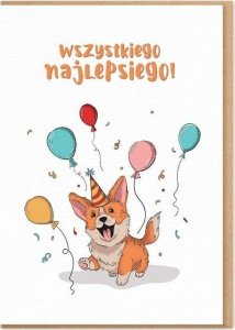 Karnet Urodziny - Wszystkiego nalepsiego 1
