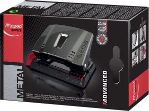 Dziurkacz Maped Advanced 25 kartek Czarny (190942) 2