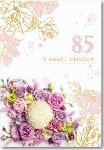 Kartka okolicznościowa Urodziny 85 1