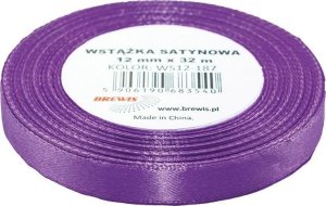 Wstążka satynowa lawendowa 12mmx32m 1