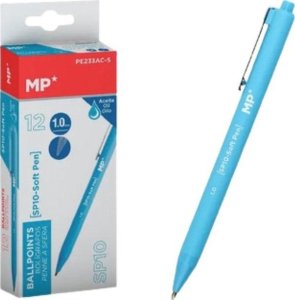 Długopis olejowy 1,0mm lazurowy (12szt) 1