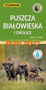 Mapa - Puszcza Białowieska 1:50 000 1