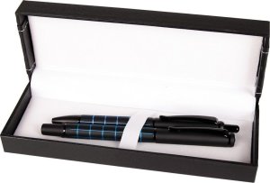 Pióro + długopis Dorian w etui 38 j. niebieski 1
