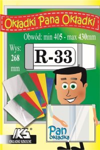 Okładka książkowa regulowana R33 (25szt) IKS 1